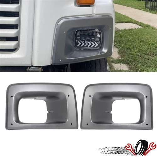 Left right headlight bezel - left, &